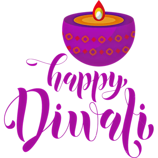 Sticker from the "Happy Diwali" sticker pack