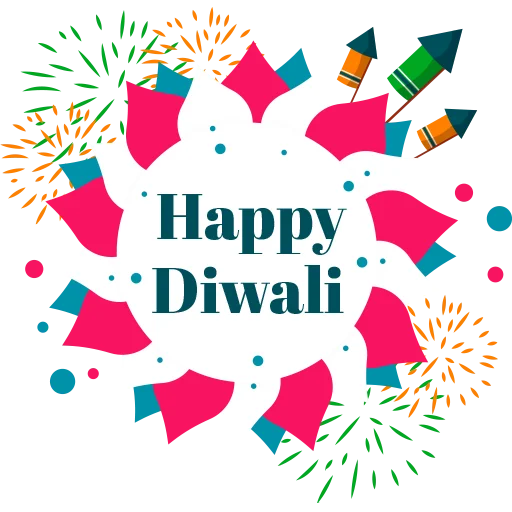 Sticker from the "Happy Diwali" sticker pack