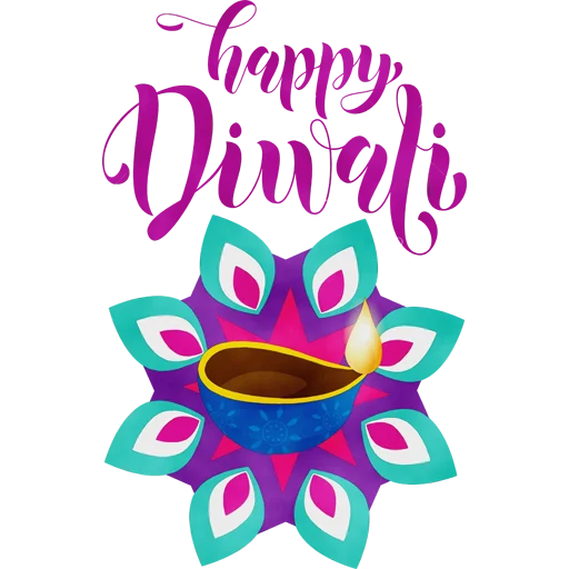 Sticker from the "Happy Diwali" sticker pack