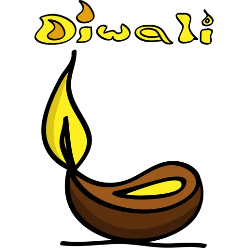 Стикер из набора "Happy Diwali"