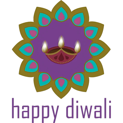 Sticker from the "Happy Diwali" sticker pack