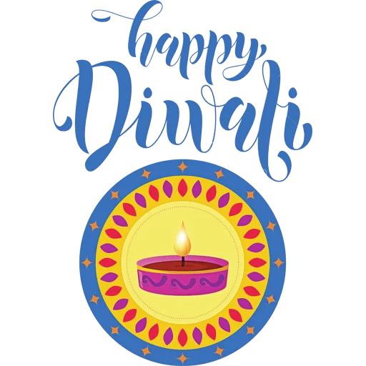 Sticker from the "Happy Diwali" sticker pack