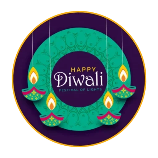 Sticker from the "Happy Diwali" sticker pack