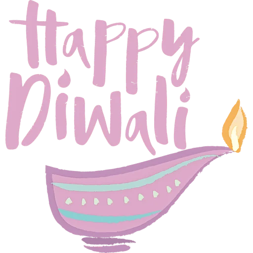 Стикер из набора "Happy Diwali"