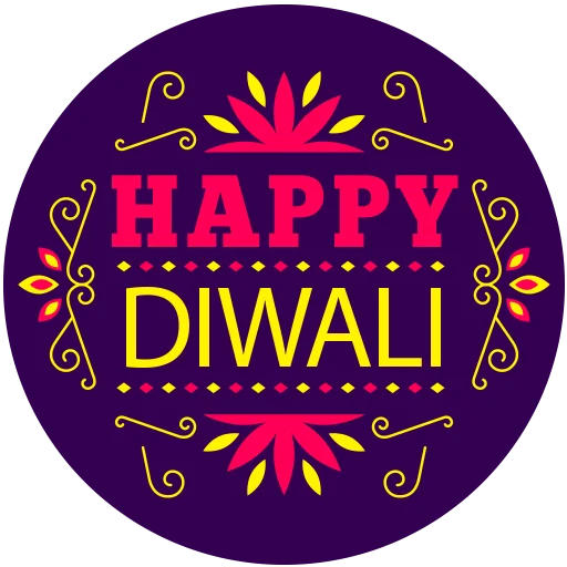 Sticker from the "Happy Diwali" sticker pack