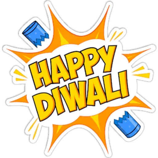 Sticker from the "Happy Diwali" sticker pack