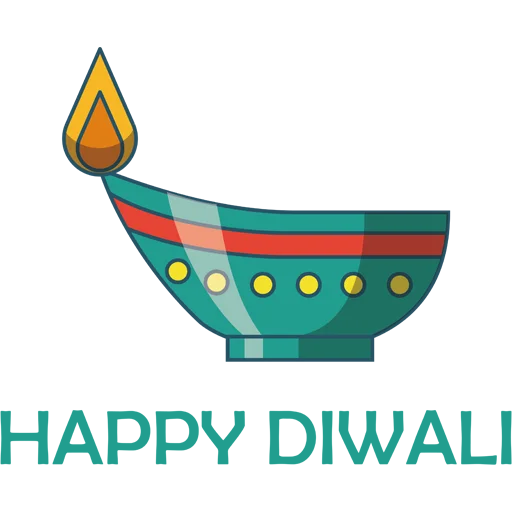 Sticker from the "Happy Diwali" sticker pack