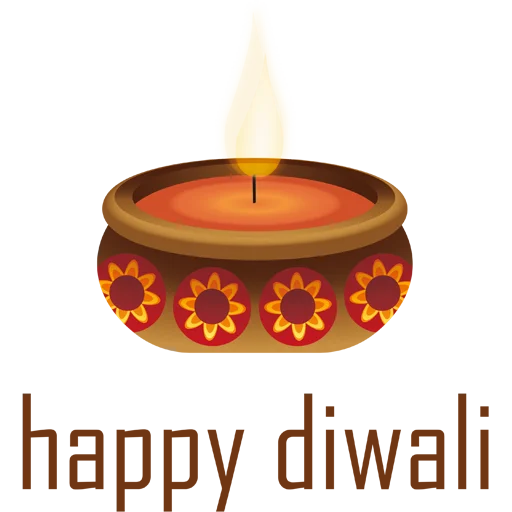 Sticker from the "Happy Diwali" sticker pack