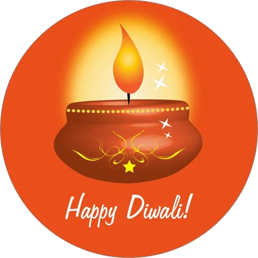 Sticker from the "Happy Diwali" sticker pack