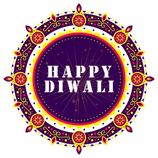 Sticker from the "Happy Diwali" sticker pack