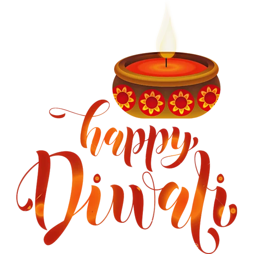 Sticker from the "Happy Diwali" sticker pack