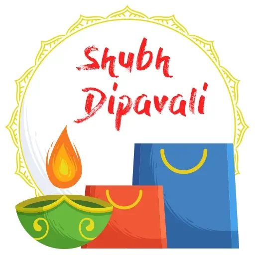 Стикер из набора "Happy Diwali"