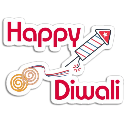 Sticker from the "Happy Diwali" sticker pack