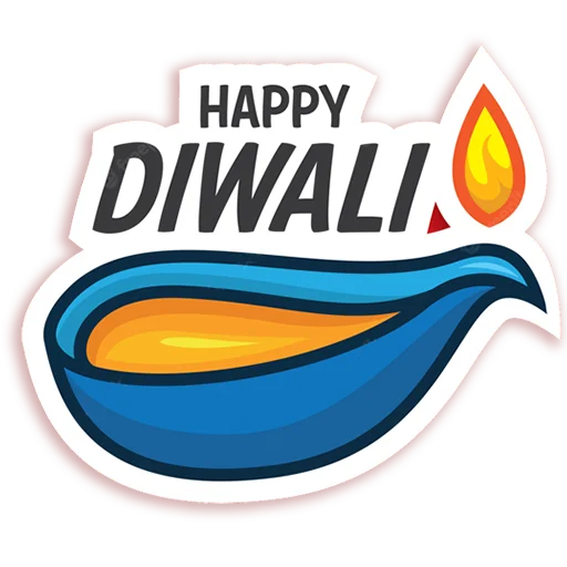 Sticker from the "Happy Diwali" sticker pack