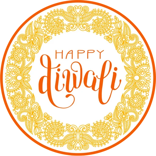 Sticker from the "Happy Diwali" sticker pack