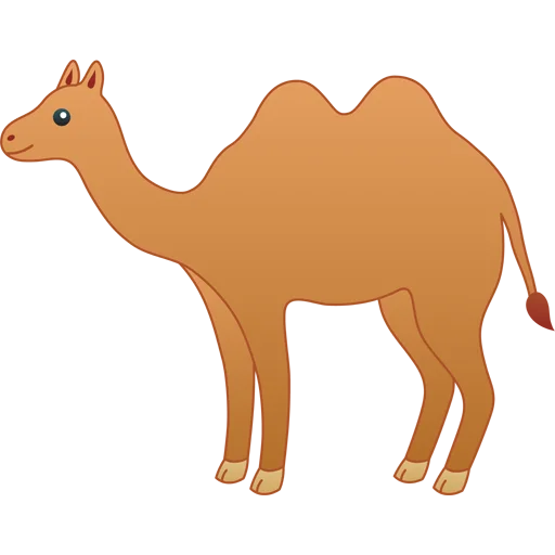 Sticker from the "Camels ਬੋਤੇ" sticker pack