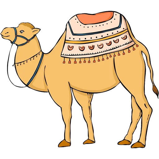 Sticker from the "Camels ਬੋਤੇ" sticker pack