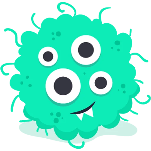 Sticker from the "Monsters" sticker pack