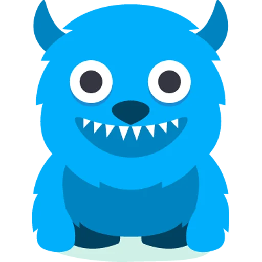 Sticker from the "Monsters" sticker pack