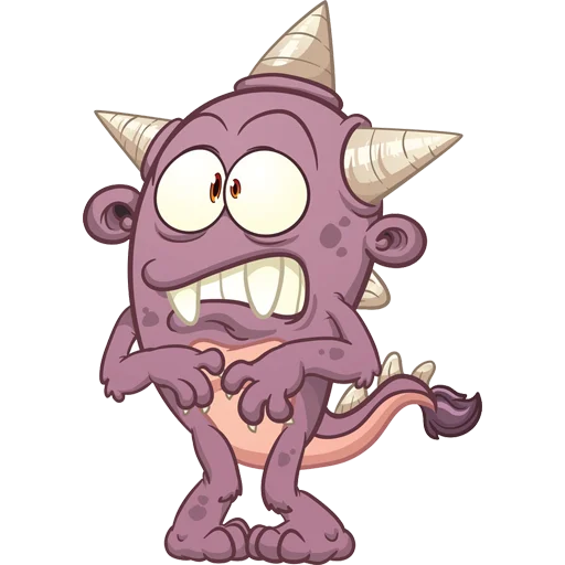 Sticker from the "Monsters" sticker pack