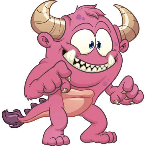 Sticker from the "Monsters" sticker pack