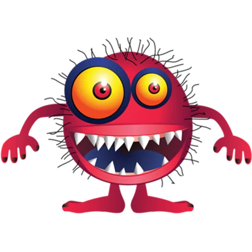 Sticker from the "Monsters" sticker pack