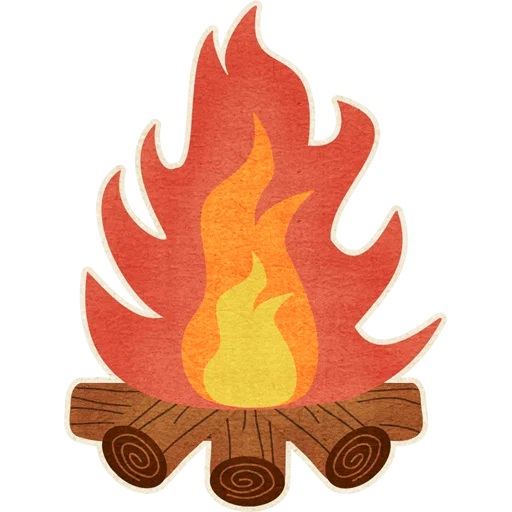 Sticker from the "Fire and Flames" sticker pack