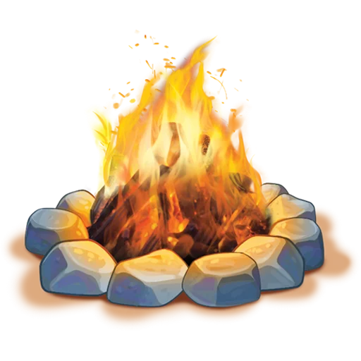 Sticker from the "Fire and Flames" sticker pack