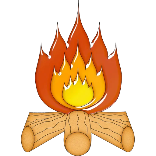 Sticker from the "Fire and Flames" sticker pack