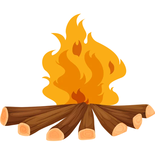 Sticker from the "Fire and Flames" sticker pack