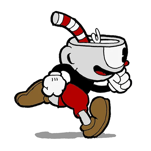 Стикер из набора "Cuphead"