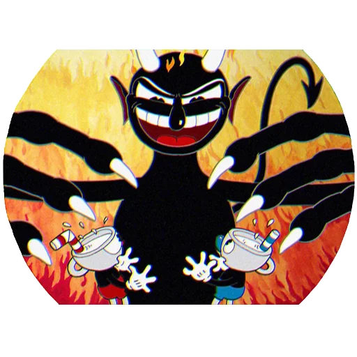 Sticker Cuphead