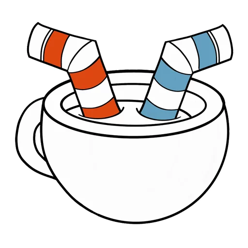 Sticker Cuphead