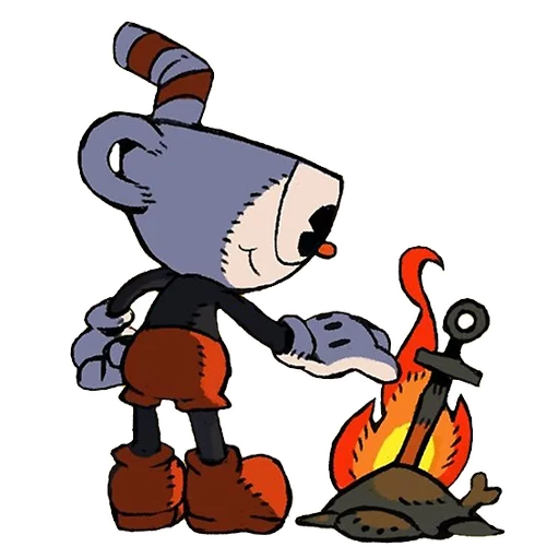 Sticker Cuphead