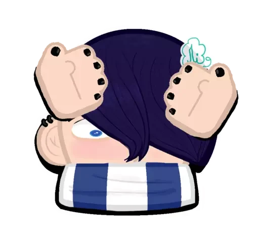 Sticker from the "Edgar / Brawl Stars" sticker pack