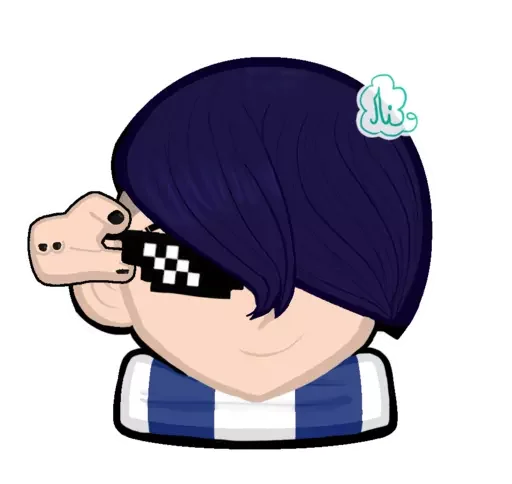 Sticker from the "Edgar / Brawl Stars" sticker pack