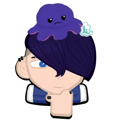 Sticker from the "Edgar / Brawl Stars" sticker pack