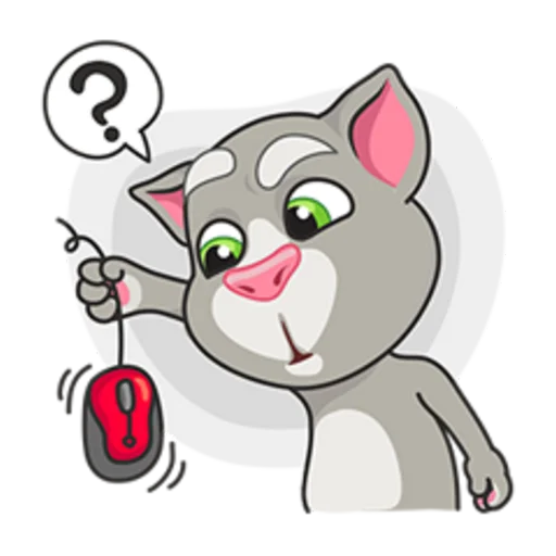 Sticker Talking Tom