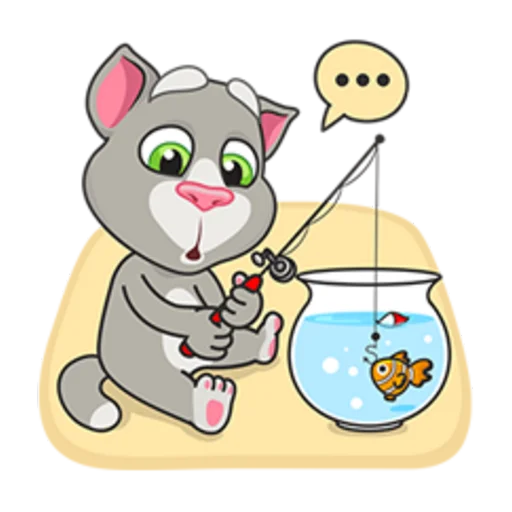 Sticker Talking Tom