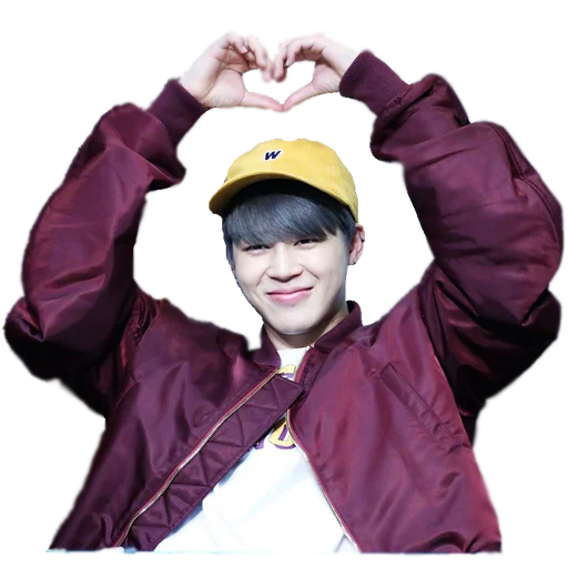 Sticker from the "JIMIN BTS" sticker pack