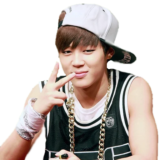 Sticker from the "JIMIN BTS" sticker pack