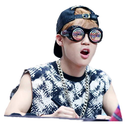 Sticker from the "JIMIN BTS" sticker pack