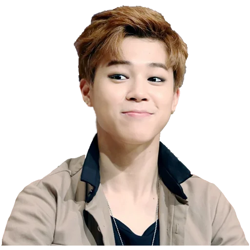 Sticker from the "JIMIN BTS" sticker pack