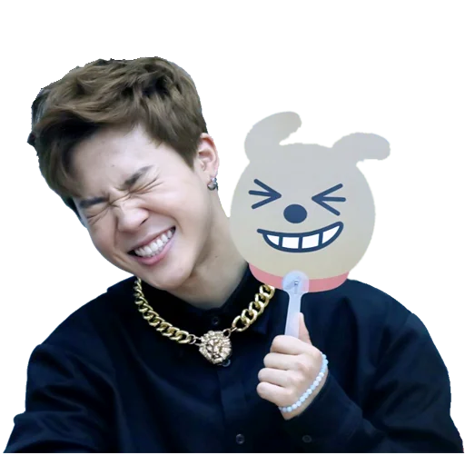 Sticker from the "JIMIN BTS" sticker pack