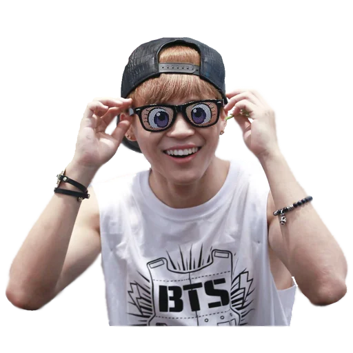 Sticker from the "JIMIN BTS" sticker pack