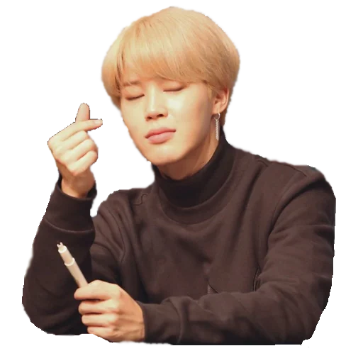 Sticker from the "JIMIN BTS" sticker pack