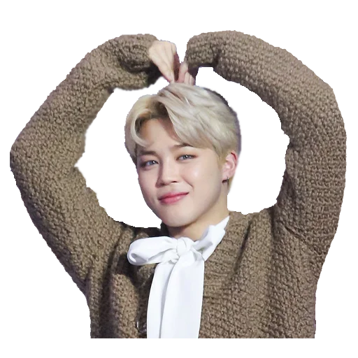 Sticker from the "JIMIN BTS" sticker pack