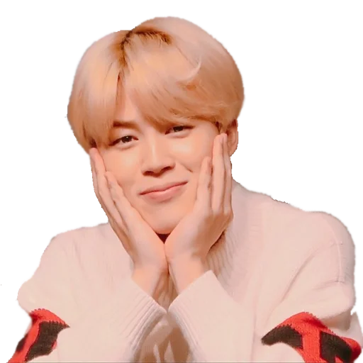 Sticker from the "JIMIN BTS" sticker pack