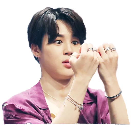 Sticker from the "JIMIN BTS" sticker pack