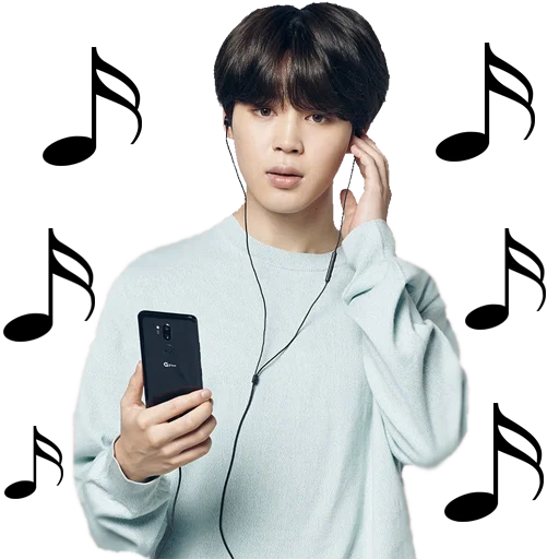 Sticker from the "JIMIN BTS" sticker pack